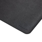 Phoenix Matepad Alfrombrilla Ratón Pu 80 X 40 Cm Antideslizante Impermeable Materíal Simil Cuero Negra