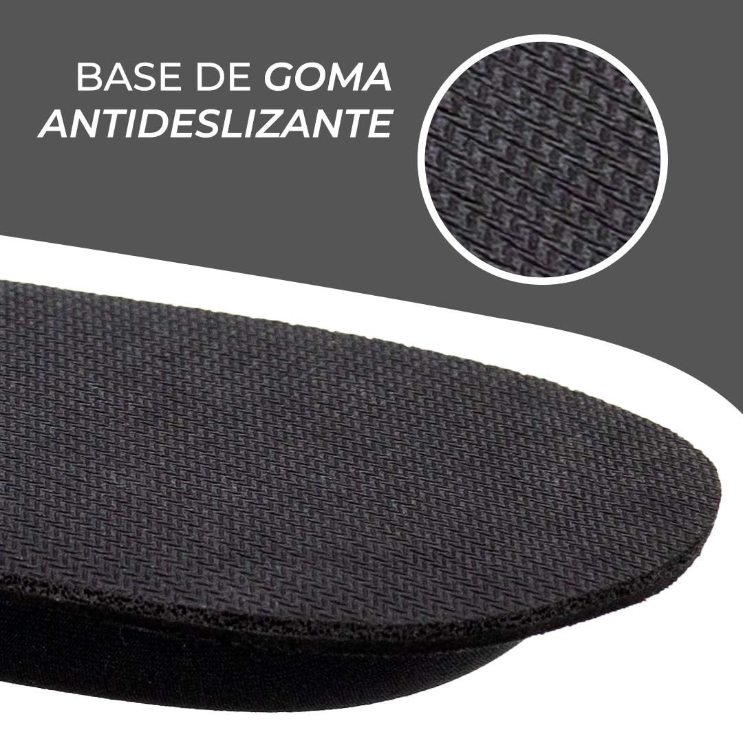 Phoenix Keypad Reposamuecas Ergonómico Espuma Con Memoria Alta Densidad Negro
