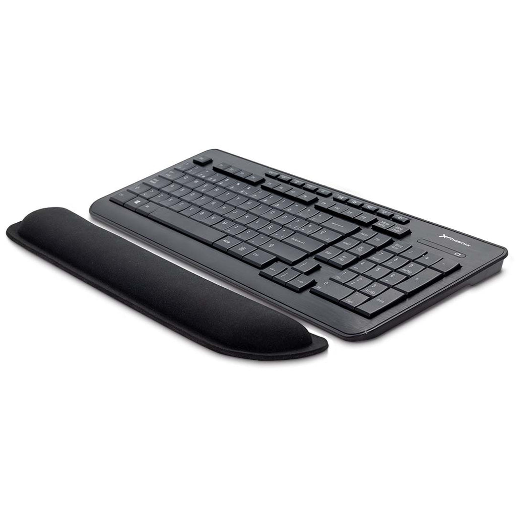 Phoenix Keypad Reposamuecas Ergonómico Espuma Con Memoria Alta Densidad Negro