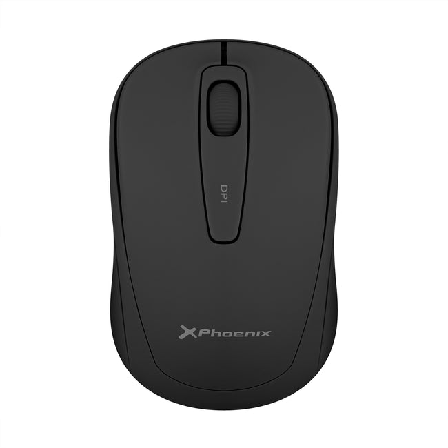 Phoenix M250 Ratón Inalámbrico 2.4 Ghz Receptor Usb Hasta 1600 Dpi Compatible Con Pc Mac Portátil Color Negro Hover Image