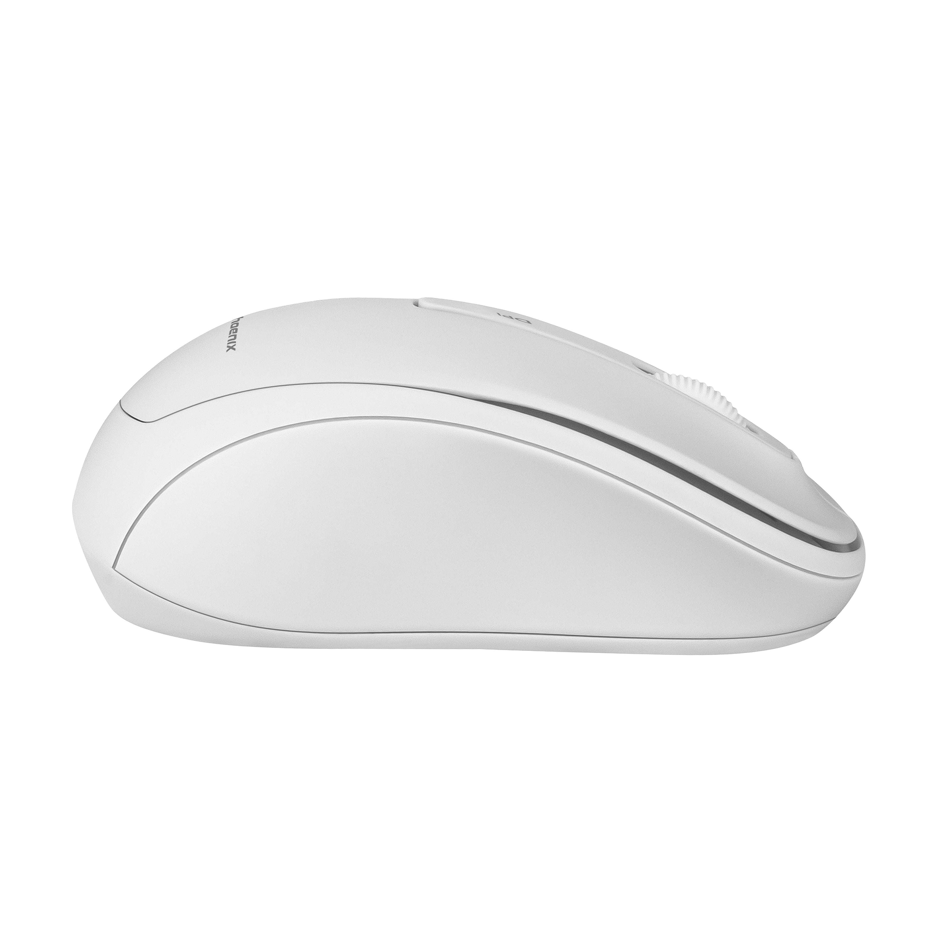 Phoenix M250 Ratón Inalámbrico 2.4 Ghz Receptor Usb Hasta 1600 Dpi Compatible Con Pc Mac Portátil Color Blanco