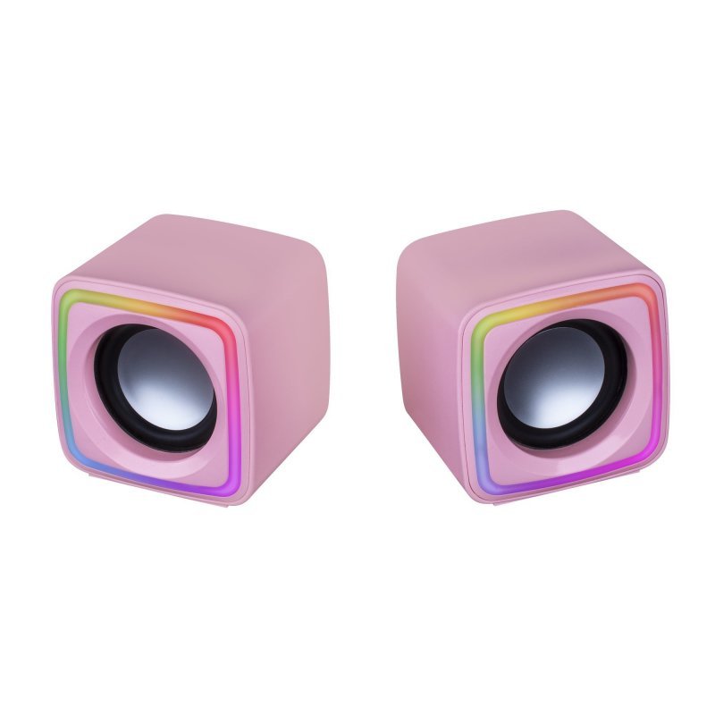 Altavoces Mars Gaming Mscubep Premium 8w Rosa