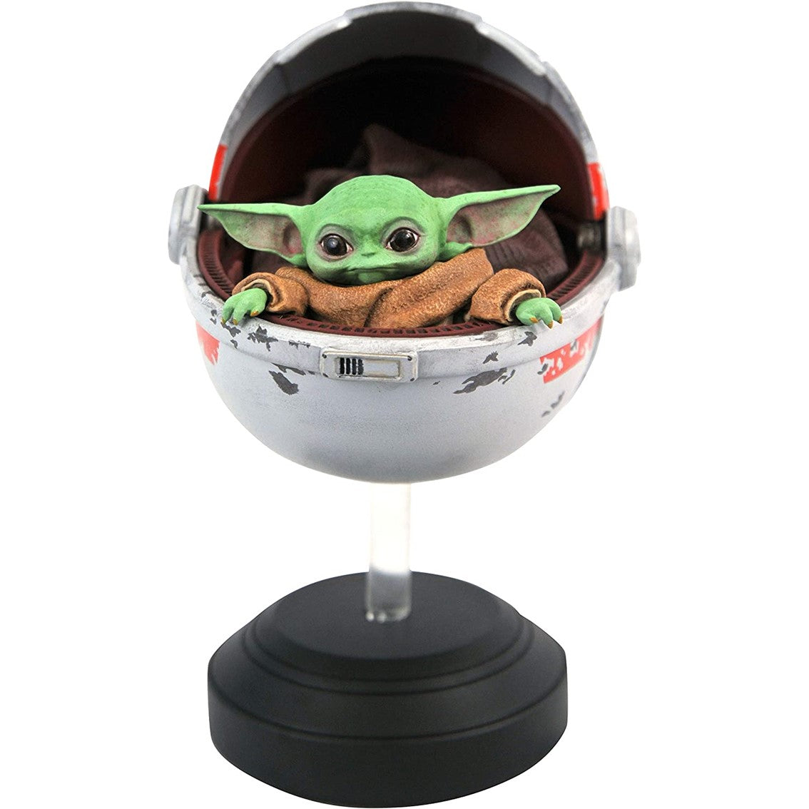 Figura Diamond Select Toys Star Wars The Mandalorian The Child Grogu Cochecito Flotante 1 - 6 Escala Re - Run Resina