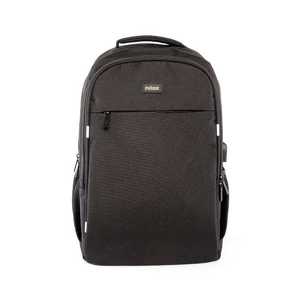 Mochila Nilox Style 15.6 Pulgadas Negro