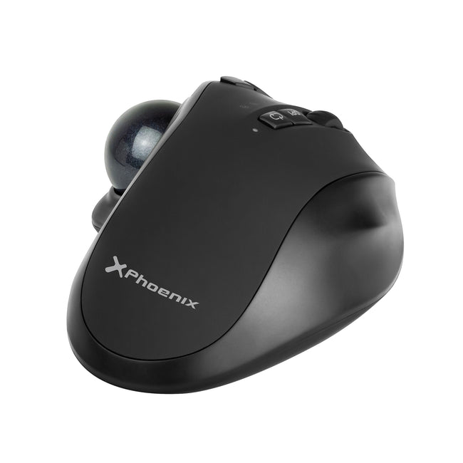 Ratón Inalambrico Phoenix Ergo T1 Ergonomico Trackball Batería Recargable Multidispositivo Main Image