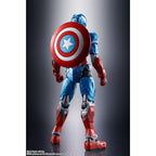 Figura Tamashii Nations Marvel Tech On Avengers Sh Figuarts Capitan America