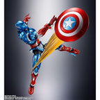 Figura Tamashii Nations Marvel Tech On Avengers Sh Figuarts Capitan America