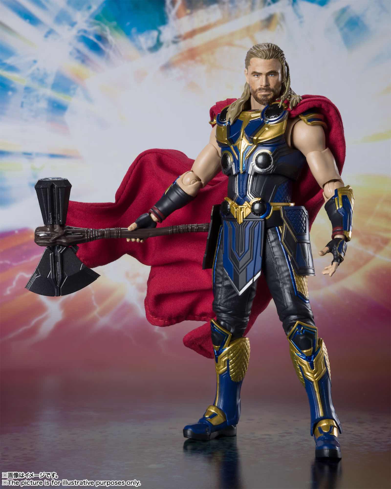 Figura Tamashii Nations Sh Figuarts Marvel Thor Love & Thunder Mighty Thor