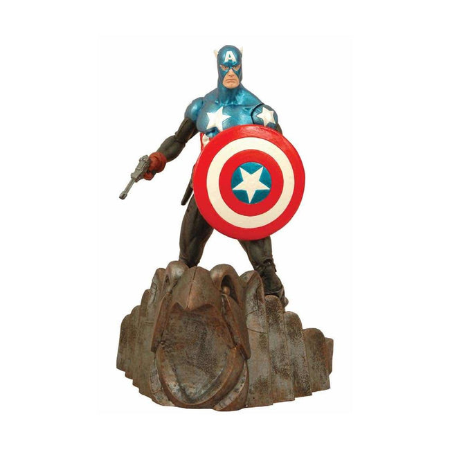 Figura Diamond Select Toys Marvel Nuevo Capitan America Hover Image