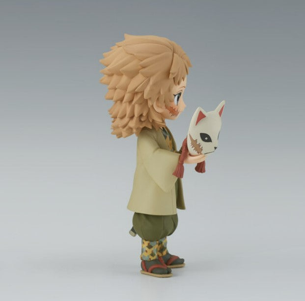 Figura Banpresto Demon Slayer Kimetsu No Yaiba Q Posket Sabito Ver B 14cm