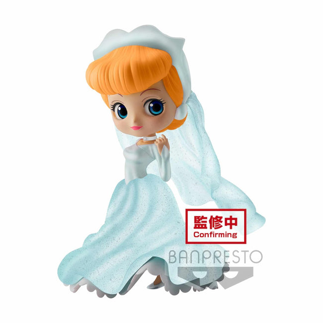 Figura Banpresto Q Posket Disney Characters Dreamy Style Glitter Collection Vol 2 Cenicienta Cinderella Hover Image