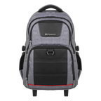 Mochila Con Ruedas Trolley Phoenix Discovery G Para Portátil 17 Pulgadas Gris