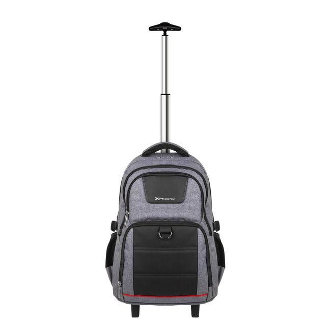 Mochila Con Ruedas Trolley Phoenix Discovery G Para Portátil 17 Pulgadas Gris Main Image