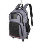Mochila Con Ruedas Trolley Phoenix Discovery G Para Portátil 17 Pulgadas Gris