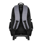 Mochila Con Ruedas Trolley Phoenix Discovery G Para Portátil 17 Pulgadas Gris
