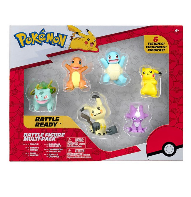 Figuras Pokemon Multipack 6 Main Image