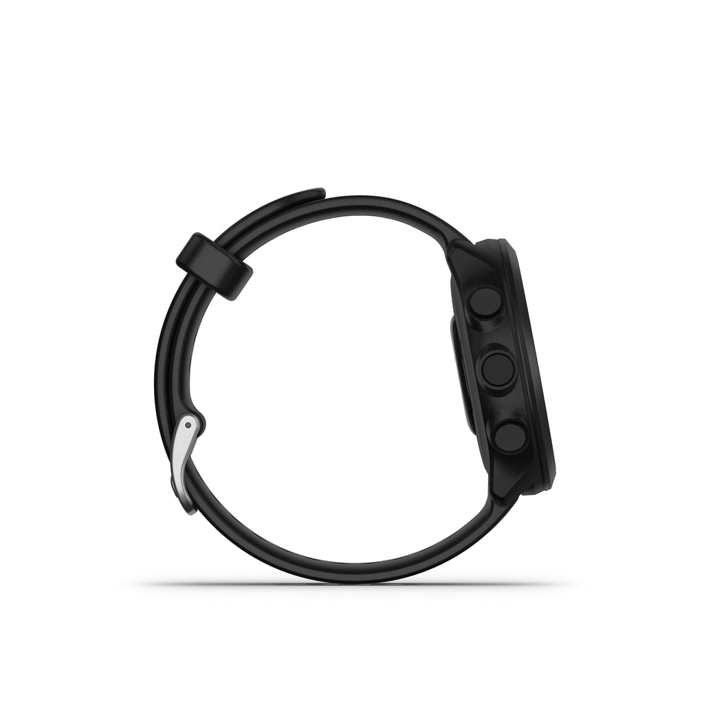 Smartwatch Garmin Forerunner 55 Bt Gps 42mm Mip Negro Resistencia Agua 5atm Pulsómetro Sueo