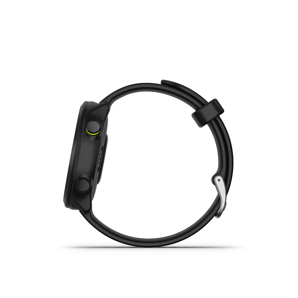 Smartwatch Garmin Forerunner 55 Bt Gps 42mm Mip Negro Resistencia Agua 5atm Pulsómetro Sueo