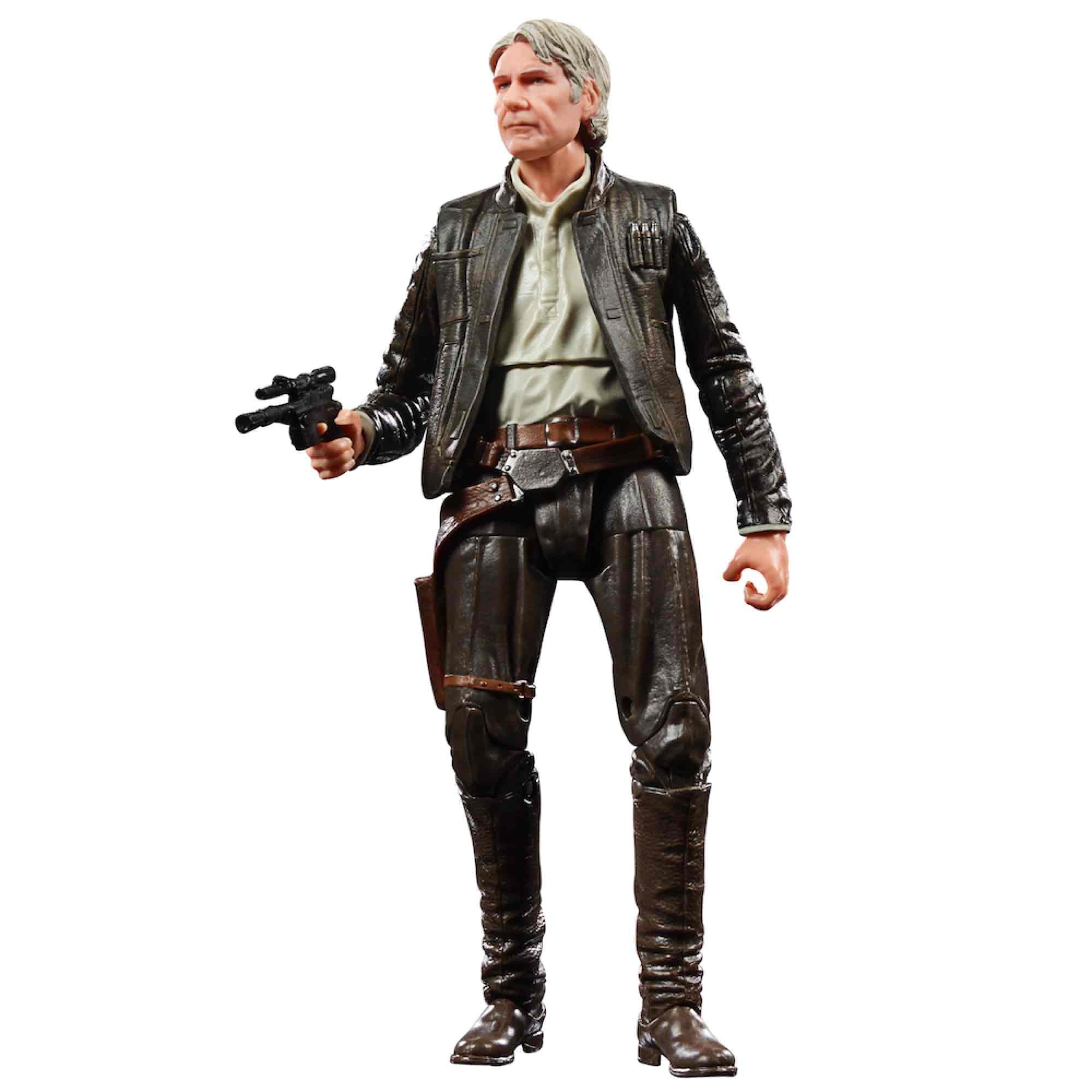 Figura Hasbro Star Wars Han Solo El Despertar De La Fuerza Black Series