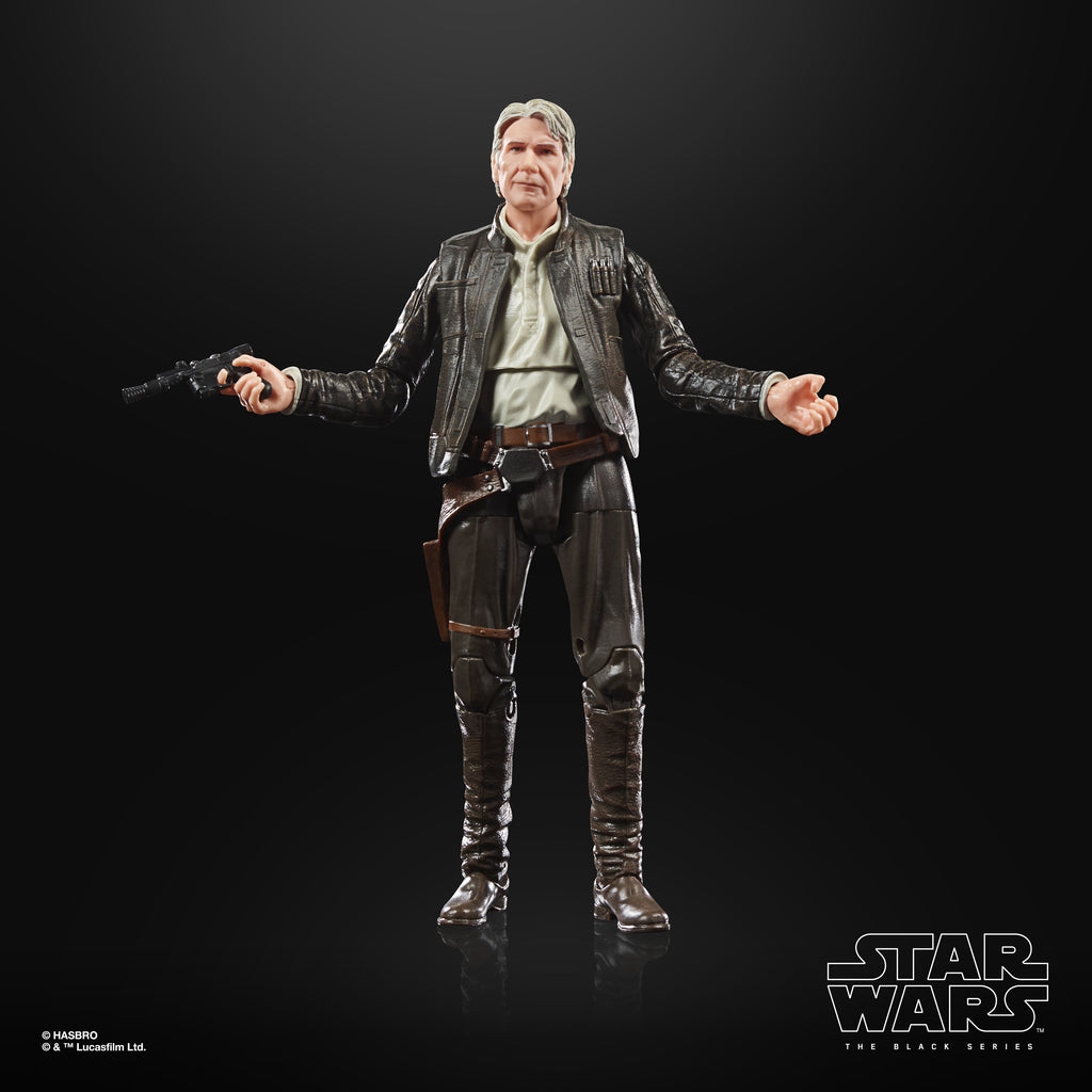 Figura Hasbro Star Wars Han Solo El Despertar De La Fuerza Black Series