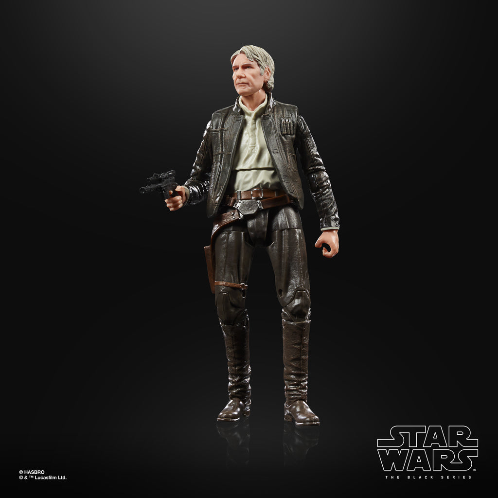 Figura Hasbro Star Wars Han Solo El Despertar De La Fuerza Black Series