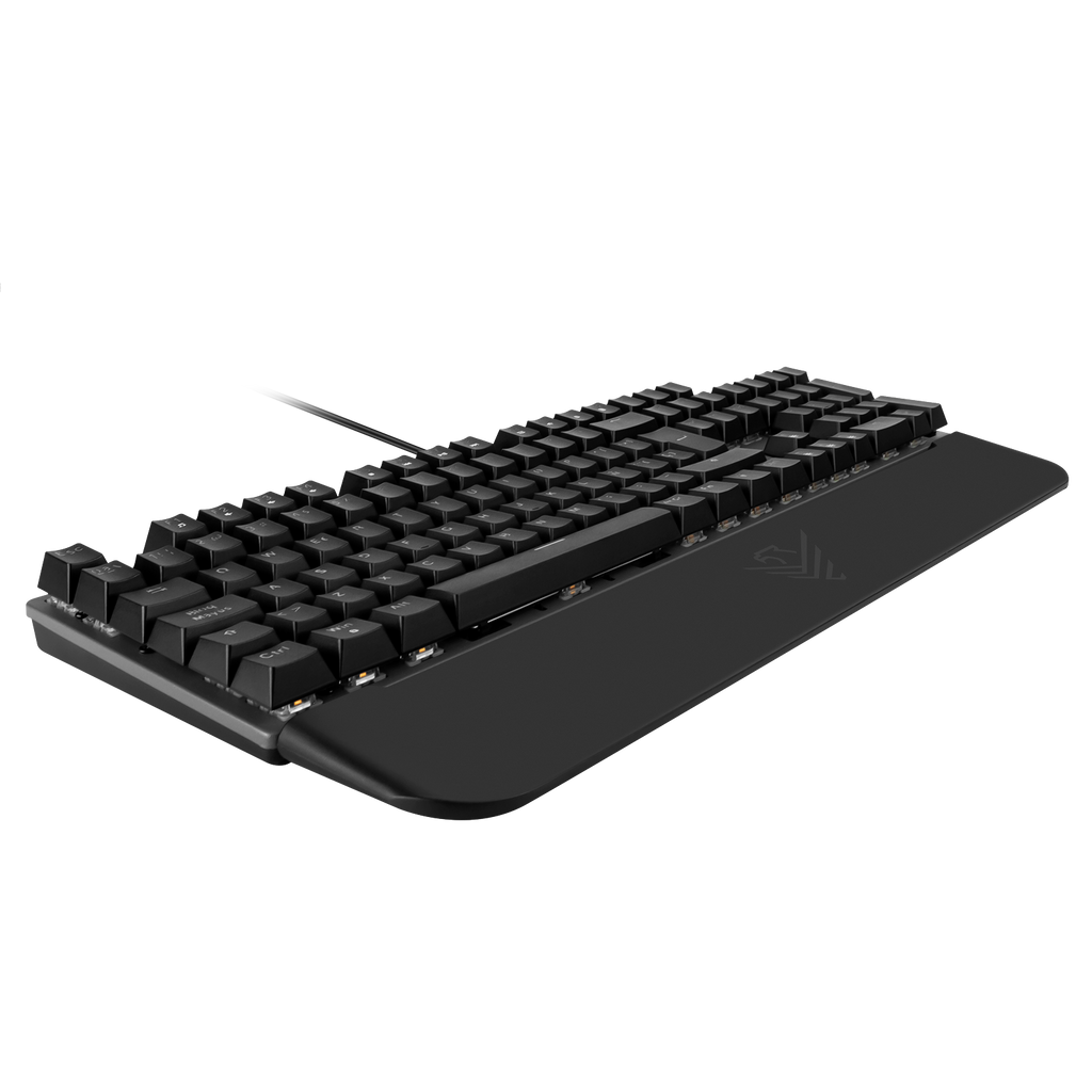 Teclado Mecanico Gaming Phoenix Mk1 Elite Full Rgb Configurable Switches Brown Usb Con Reposamuecas