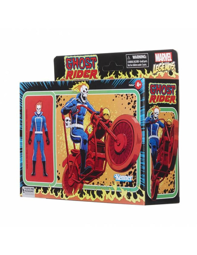 Figura Hasbro Marvel Legends Retro Ghost Rider Hover Image