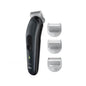 Afeitadora Corporal Braun Bodygroom Bg3340 Skinshield - Auto. 80m - 3 Peines - Bateria