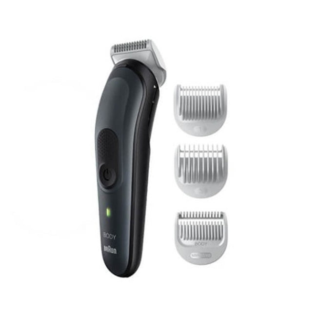 Afeitadora Corporal Braun Bodygroom Bg3340 Skinshield - Auto. 80m - 3 Peines - Bateria Hover Image