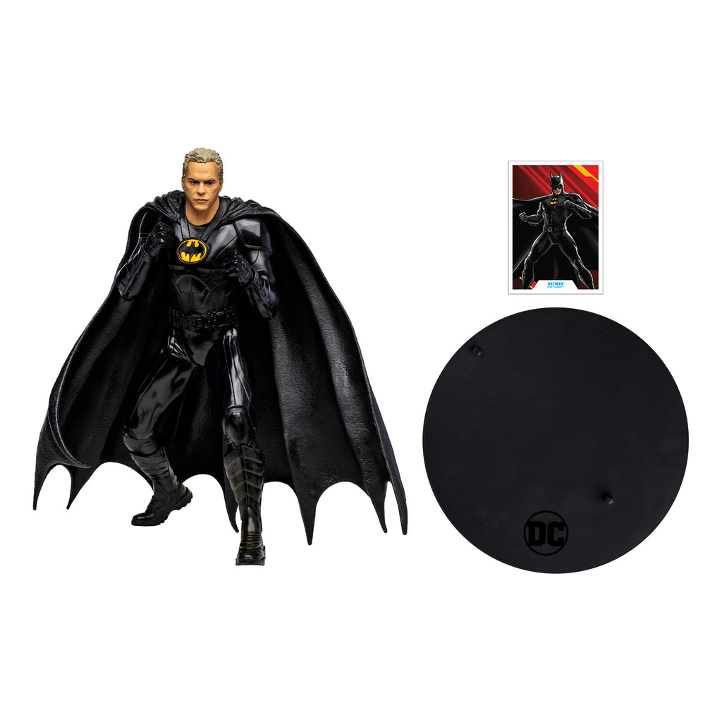 Megafigura Mcfarlane Toys Dc Multiverse The Flash - Batman Michael Keaton Sin Mascara