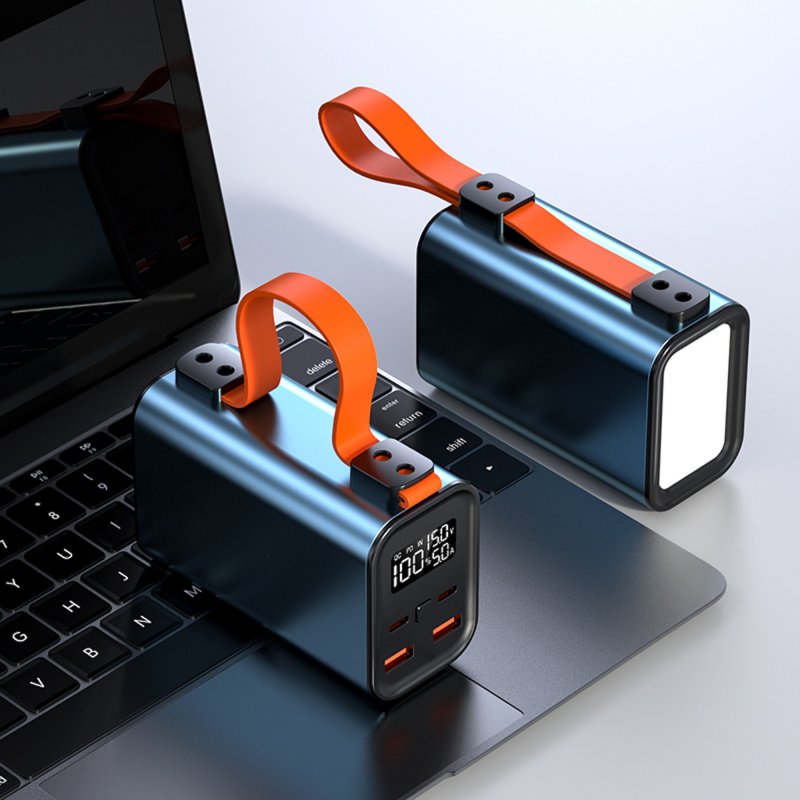 Bateria Externa Portatil Powerbank Leotec 30000 Mah Pd 100w Carga Rapida 2 Salidas Usb - C 2 Salidas Usb - A