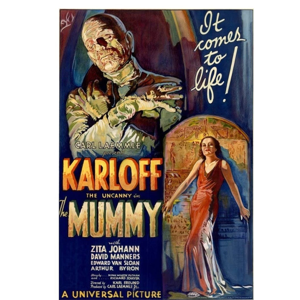 Figura Neca Ultimate Mummy (black &white) 18 Cm Universal Monsters Scale Action Figure