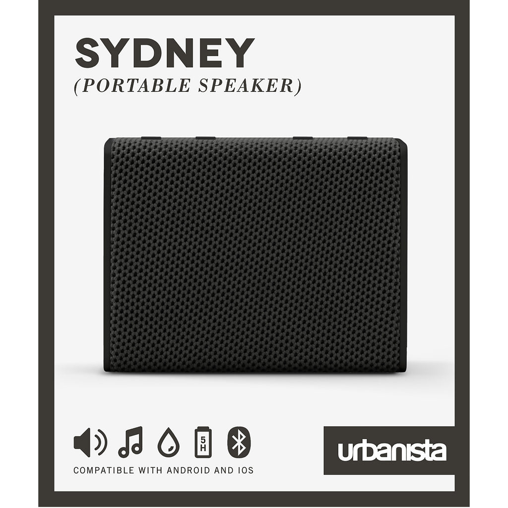 Altavoz Portatil Urbanista Sydney Bluetooth Negro - Midnight Black