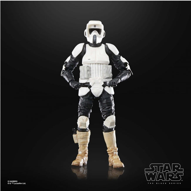 Figura Hasbro The Black Series 40th Anniversary Of Star Wars: Return Of The Jedi - Biker Scout Hover Image