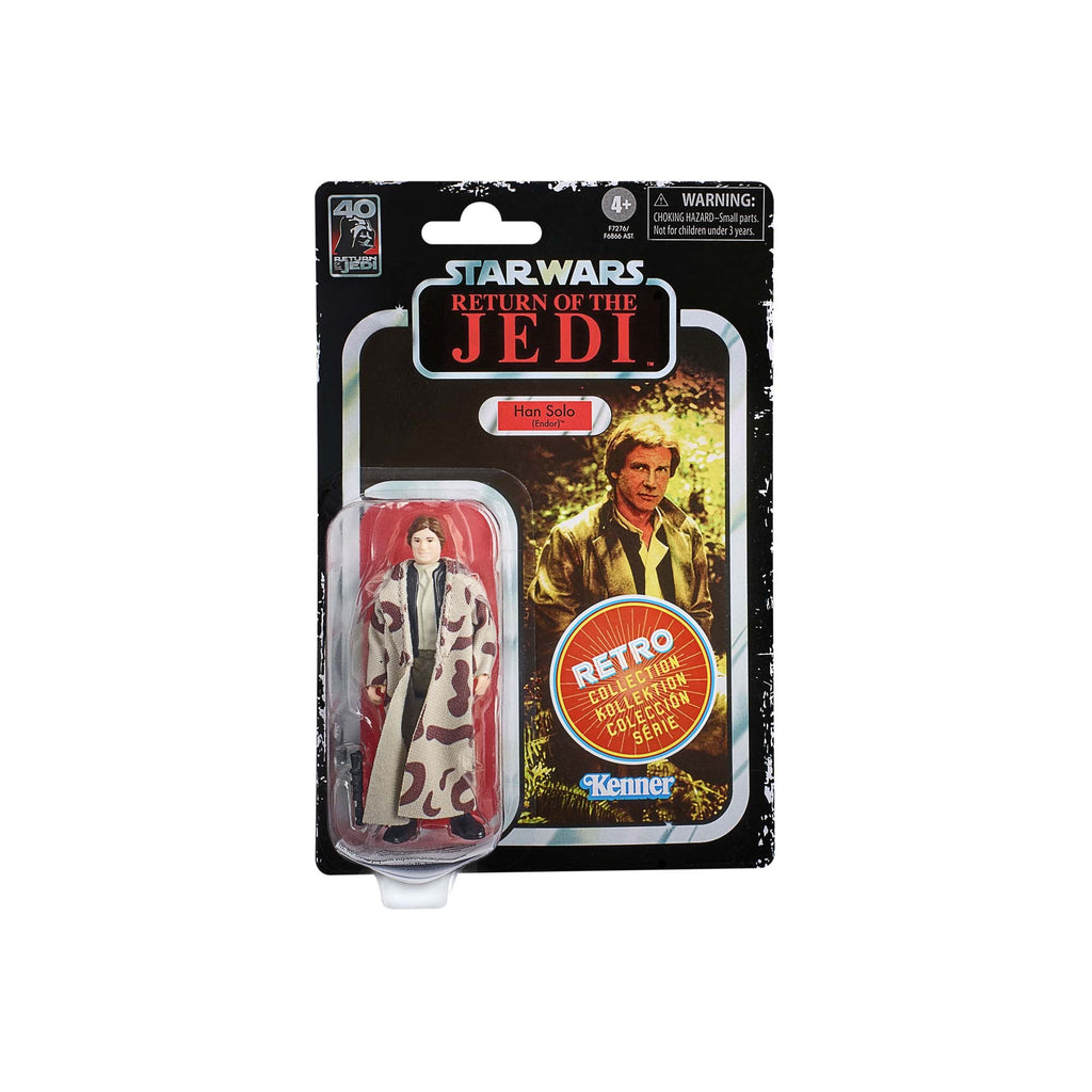 Figura Hasbro Star Wars Retro Collection El Retorno Del Jedi - Han Solo (endor)