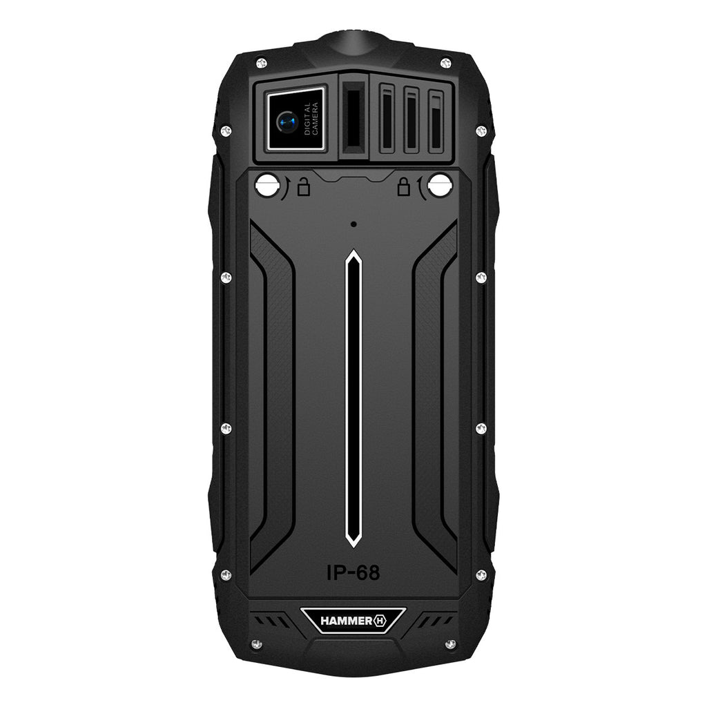 Telefono Movil Rugerizado Hammer Rock 2.4 Pulgadas - 0.3mpx - 2g