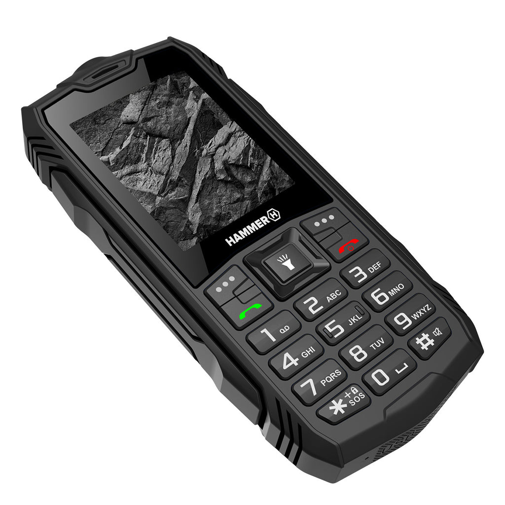 Telefono Movil Rugerizado Hammer Rock 2.4 Pulgadas - 0.3mpx - 2g