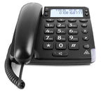Telefono Fijo Doro Magna Black - Negro