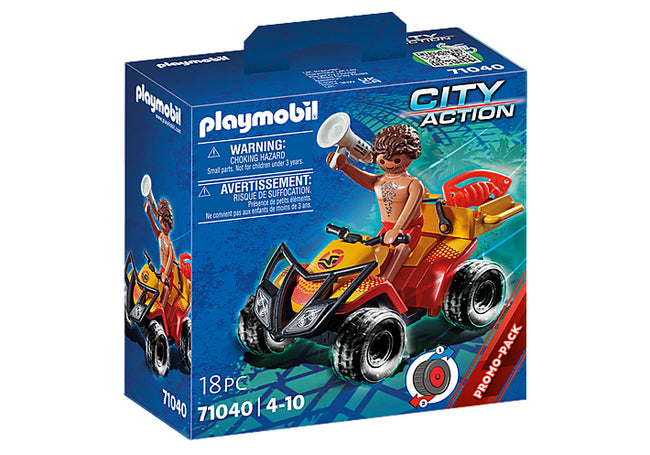 Playmobil City Action Quad De Rescate Hover Image