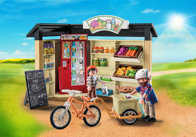 Playmobil Tienda De Granja 24 Horas Hover Image