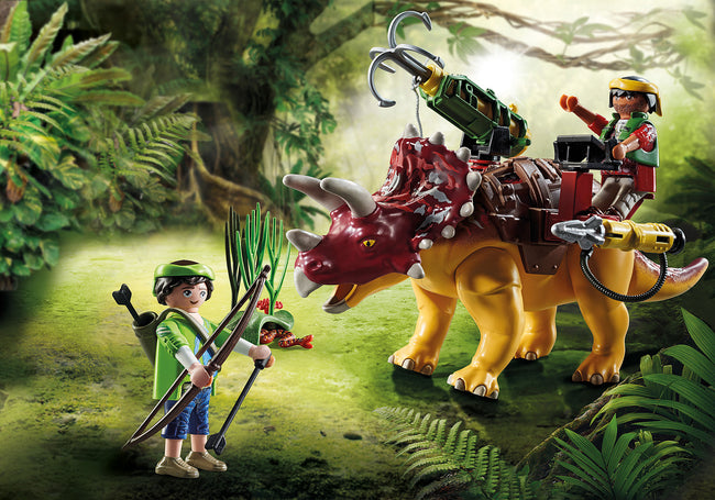 Playmobil Triceratops Hover Image