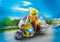 Playmobil Moto De Emergencias Con Luz Intermiente