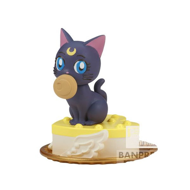 Figura Banpresto Pretty Guardian Sailor Moon Cosmos Paldolce Collection Luna 6cm Hover Image