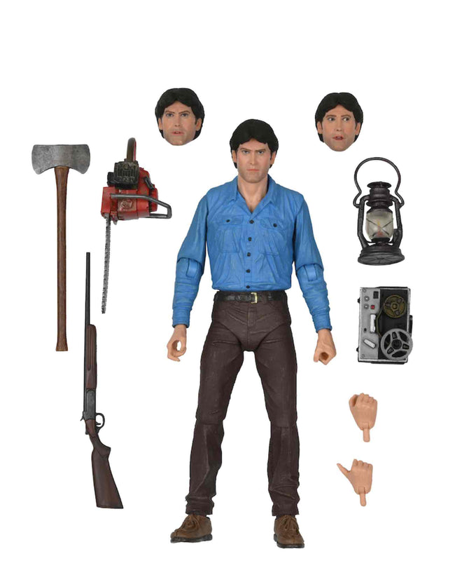 Figura Neca Evil Dead Scale Ultimate Ash 40 Aniversario 18 Cm Hover Image