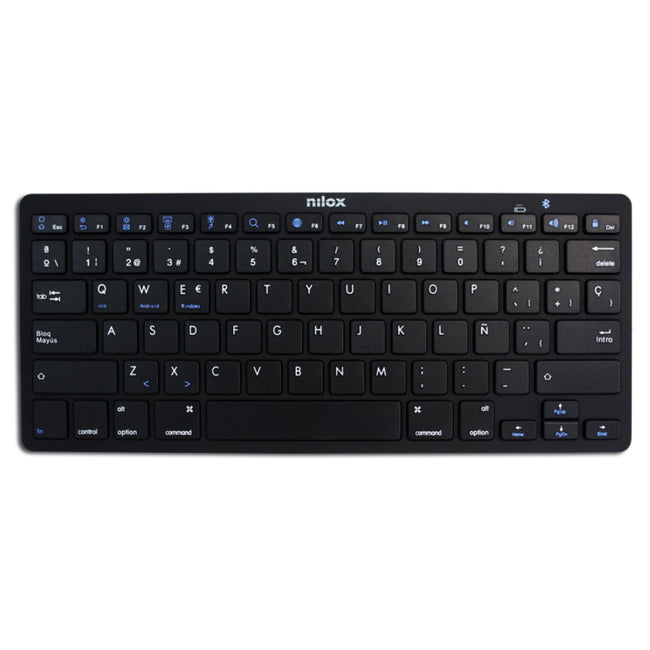Teclado Nilox Nxkb01b Bluetooh Negro Hover Image