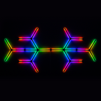 Phoenix Aura Kit De Luces Inteligentes Rgb Para Pared Control Por App Diseo Modular