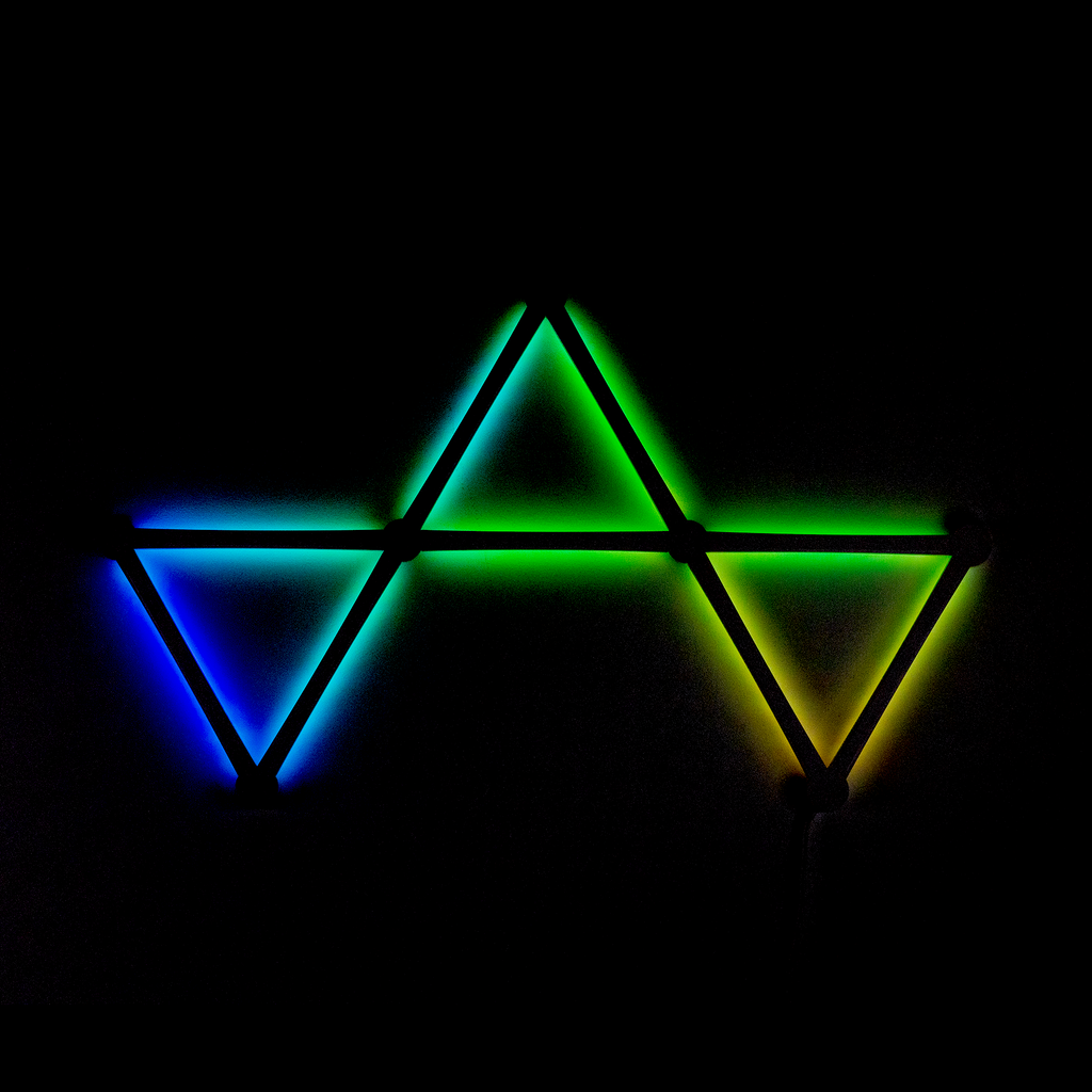 Phoenix Aura Kit De Luces Inteligentes Rgb Para Pared Control Por App Diseo Modular