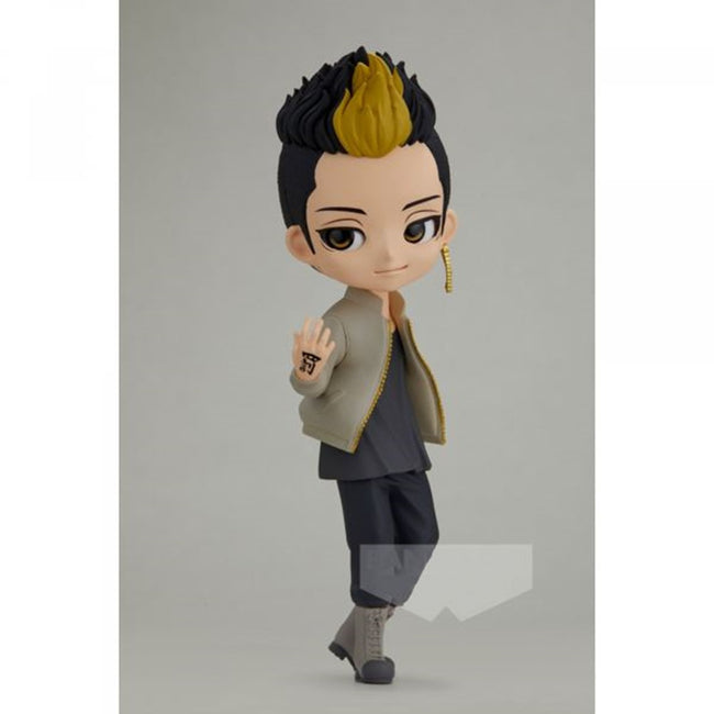Figura Banpresto Q Posket Tokyo Revengers Shuji Hanma 15cm Hover Image