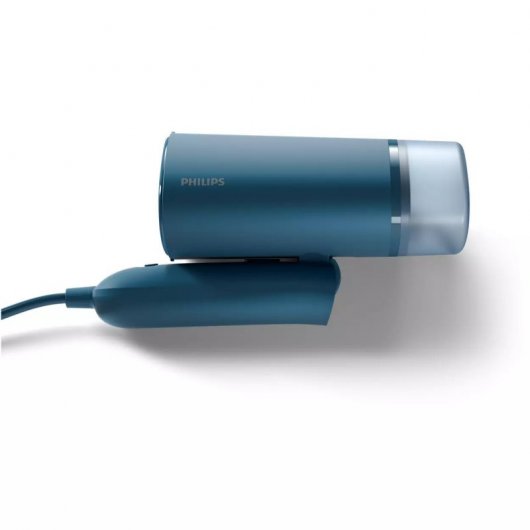 Plancha Vertical Vaporizador Philips 3000 Series Azul 1000w - Plegable - Dep 100ml - Antibacterias - Antiacaros