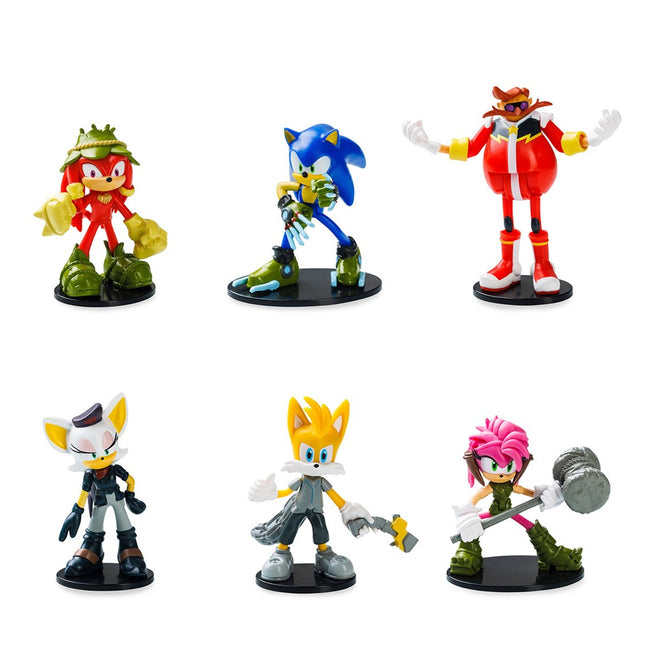 Surtido De Figuras Pack De 6 Sonic Hover Image